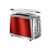 Russell Hobbs 23220-56 Luna Solar Red 2 Slice Toaster